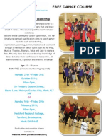 Free Dance Course: Level 1 Award in Dance Leadership