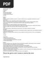 Torta de Papo de Anjo