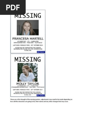 Media Missing Poster