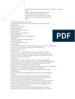 Trabajos de Investigación en Oftalmología y Ortodoncia en Relación Con El Cráneo y La Postur1