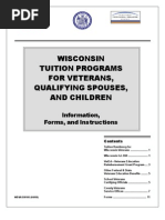 Download WDVA B0105 Wisconsin Tuition Programs WI GI Bill Color1 by Omegakil006 SN24927766 doc pdf