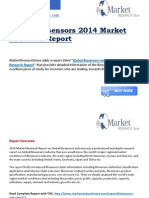 Global Biosensors 2014 Market Research Report