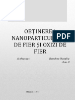 Nanoparticule de Fier RENCHEZ