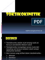 TOKSIKOKINETIK