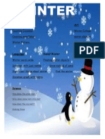 Winter Theme Curriculum Web