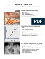 Orthopaedic Clinical Quiz