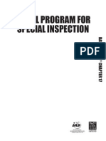 Special Inspections Guidlines