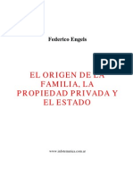 Origen de La Familia Propiedad Privada y El Estado