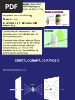 Difracción de rayos x