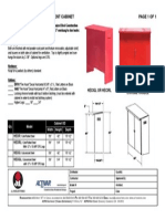 Fire Hose Equipment Cabinet Submittal