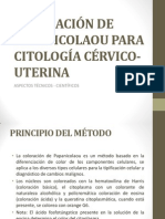 Coloración de Papanicolaou para Citología Cérvico-Uterina