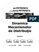 Dinamica Mecanismelor de Distribuţie, Petrescu Florian Ion