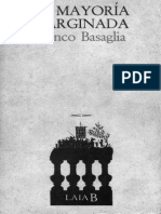 BASAGLIA La Mayoria Marginada 1971 Franco Basaglia