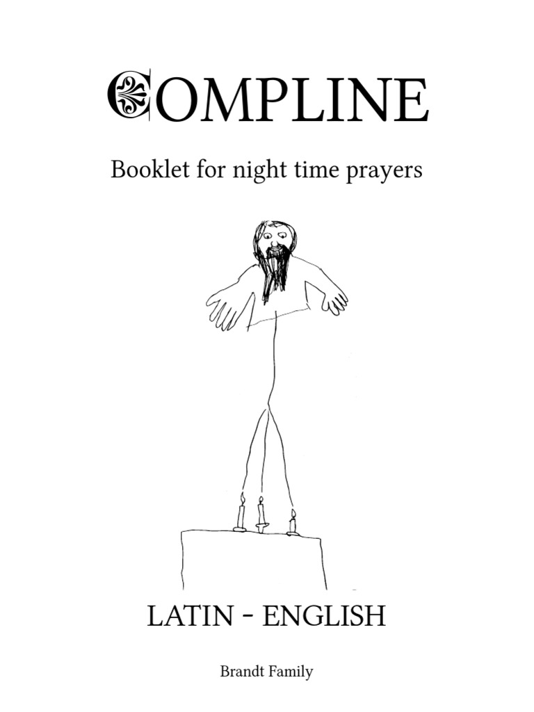 Compline: Brandt Family Night Prayers | PDF | Religious Rituals ...