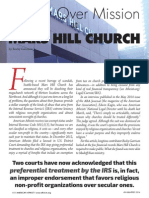 Mars Hill Church: Preferential Treatment by The IRS