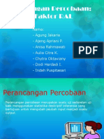 Perancangan Percobaan