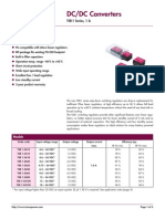 DC/DC Converters: Features