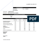 Evaluacion de Candidatos