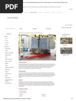 Case Studies: A World Leader in The Automated Handling of Heavy Loads