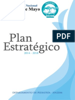 Plan Estratégico 2014-2018 Departamento de Pediatría Hn2dm