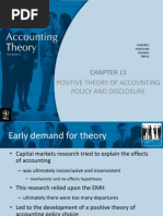 Positive Theory of Accounting Policy and Disclosure: Godfrey Hodgson Holmes Tarca