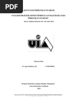 Download Tugas Jurnal UAS Analisis Praktek Pembiayaan Bagi Hasil Dan Pada Perbankan Syariah by H Agus Santhuso SE MM SN249324647 doc pdf