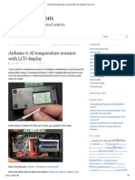 Arduino 6 AI Temperature Scanner With LCD Display