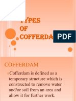 Types of Cofferdams