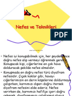 Nefes Ve Teknikleri