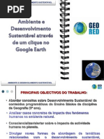Ambiente e Desenvolvimento Sustentavel Google Earth Geored