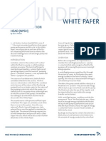 Whitepaper - Net Positive Suction Head (NPSH)