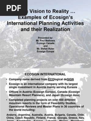 Eco Sign Resort Individual Sports