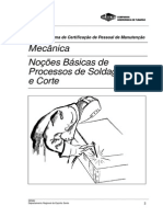 Nocoes Basicas de Processo de Soldagem e Corte 1 - SENAI