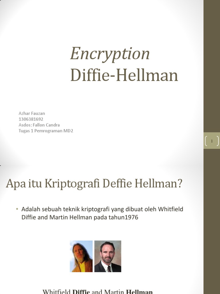Encryption Diffie Hellman | PDF | Metode & Bahan Ajar