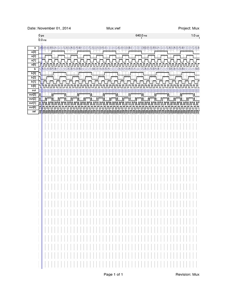 Mux Project Revision Document | PDF