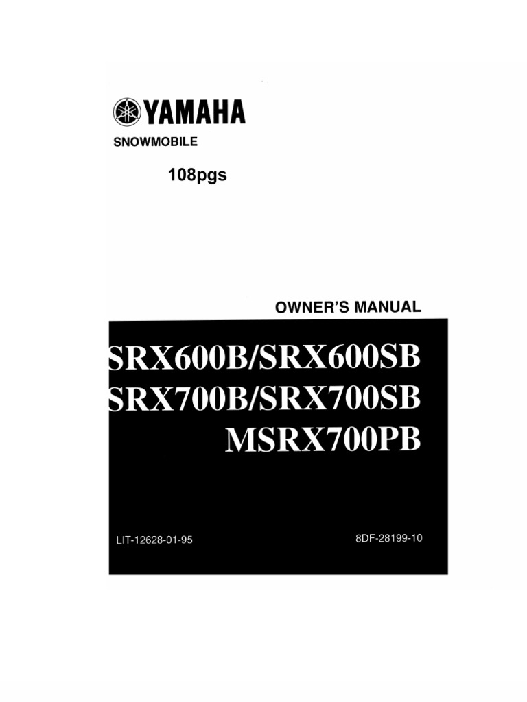 MBRP 3010311 1998-2003 Yamaha SRX 600 / 700 Snowmobile Race