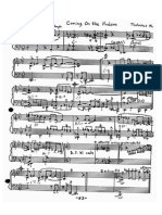 Thelonious Monk Coming in The Hudson Transcription