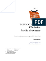 Tahunatinsuyo El Condor Herdio de Muerte Alfonso Klauer