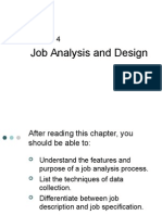 Job Analysis and Design