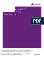 Visual Studio 2013 and MSDN Licensing Whitepaper - November-2014