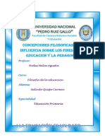 Filosofia de La Educacion 1° Unidad