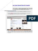 Cara Mudah Upload Video Di Youtube Dengan Cepat Dan Praktis