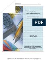Advanced Management Accounting Guide