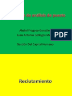 Aplicación de Análisis de Puesto