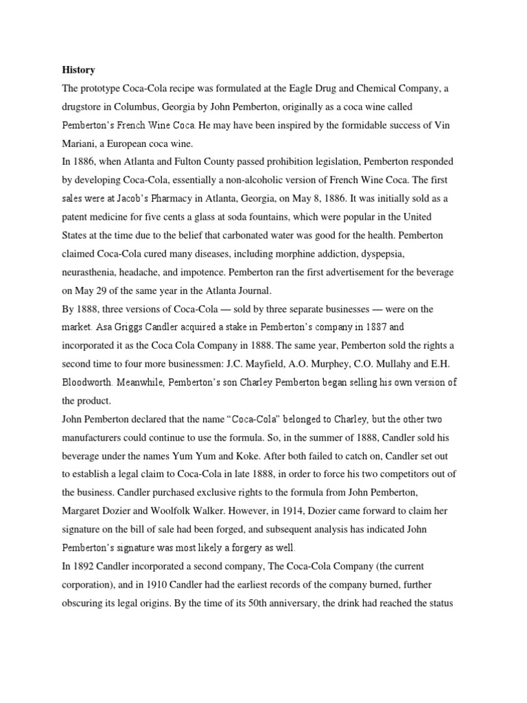 Pepsi cola company picture