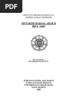 Download Sintaksis Bahasa Arab II by syamsammy SN24935994 doc pdf
