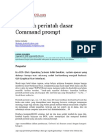 Perintah Perintah Dasar Command Prompt