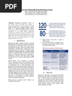 Electronic Biomedical Monitoring System