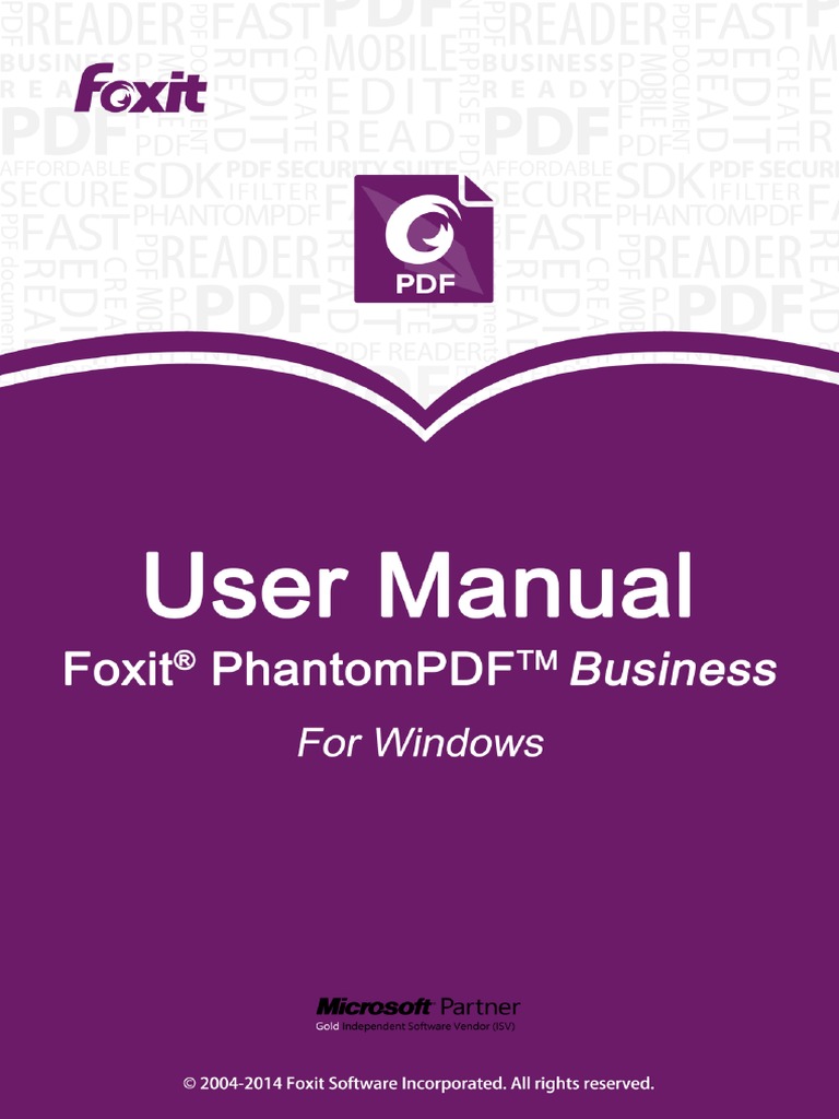 FoxitPhantomPDFBusiness70 Manual | PDF | Portable Document Format ...