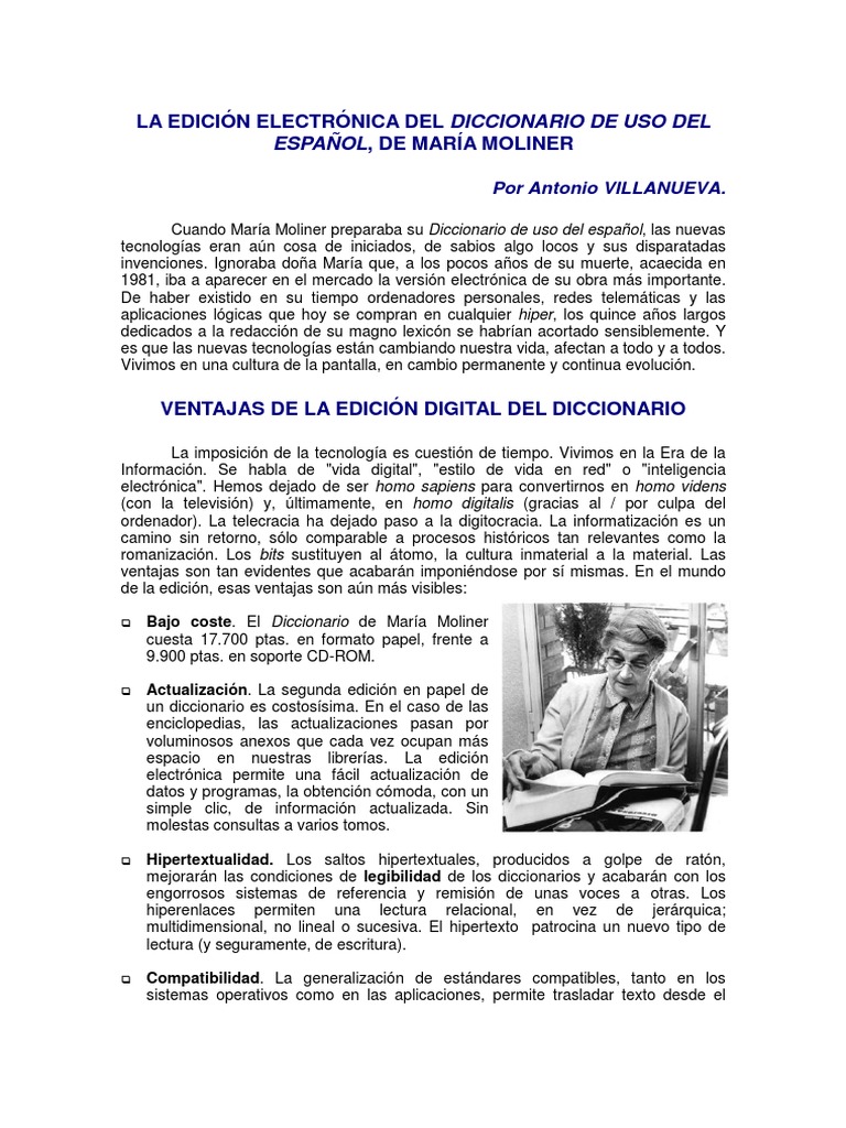 Maria moliner diccionario